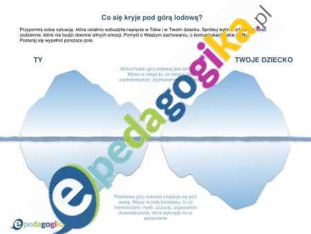 Karta pracy Co sie kryje pod gora lodowa